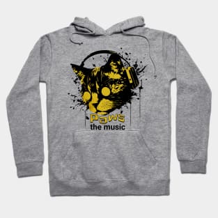 Paws The Music Hoodie